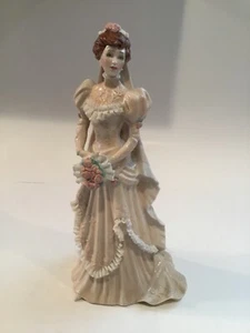 FRANKLIN MINT - THE GIBSON GIRL BRIDE - "AMELIA" PORCELIN FIGURE - Picture 1 of 5