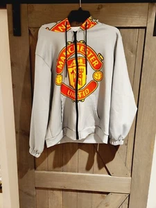 Manchester United Zip Up Hoodie Size L - Foto 1 di 4