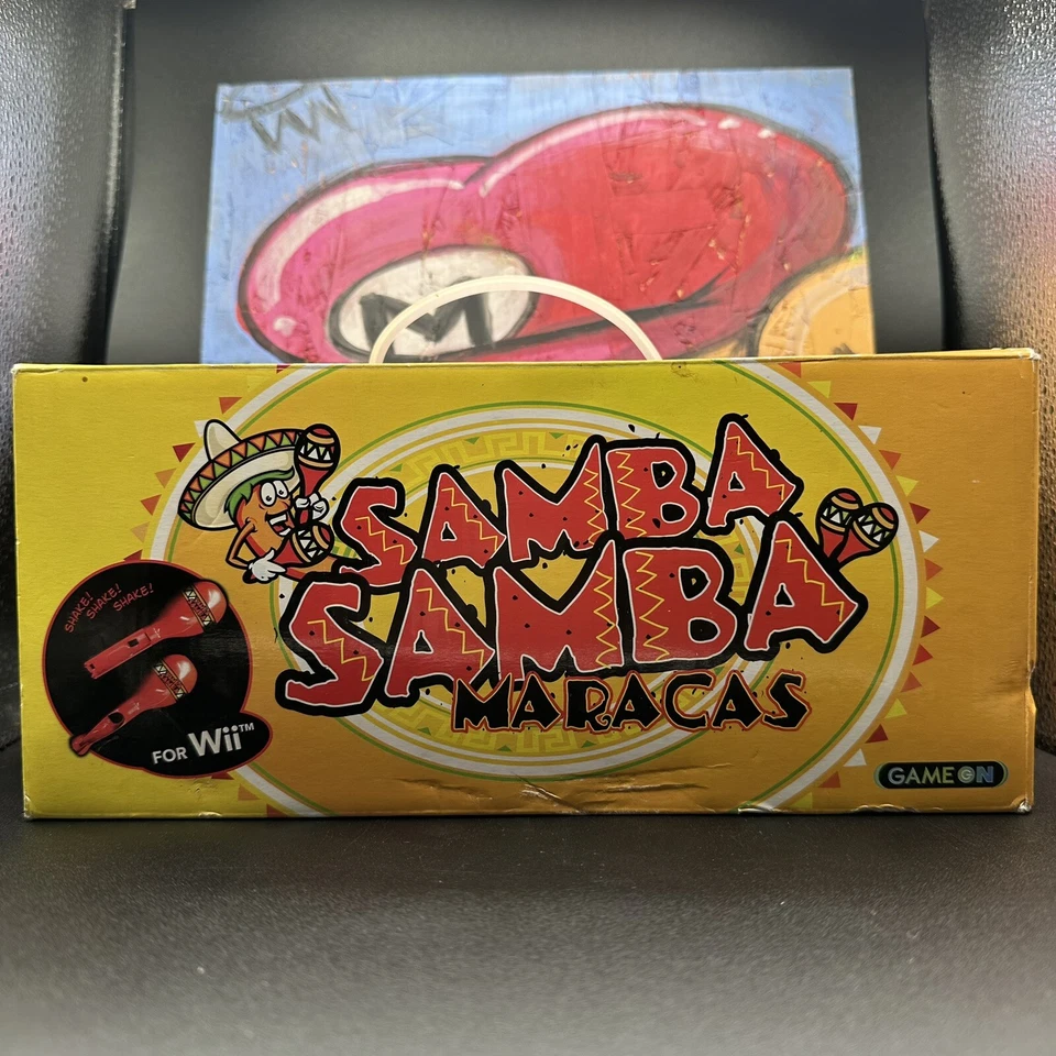 GameOn Red Samba Samba Maracas (B001ELEXPW) Navigation Controller/Nunchuck - Image 1 of 3