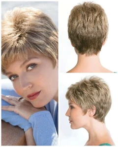 PAM Noriko Rene of Paris Pixie Style Wig Harvest Gold 1606 Best-Selling NWT - Picture 1 of 5