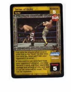 WWE Raw Deal Card: Series Of Kicks-Tajiri - Imagen 1 de 1