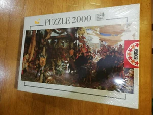 PUZZLE EDUCA 2000 CORTEJO DEL BAUTIZO DEL PRINCIPE DON JUAN EN SEVILLA PRADILLA - Imagen 1 de 11