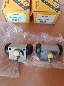 FIAT MAREA PAIR OF REAR WHEEL CYLINDERS BRAKE ENGINEERING WC4699 - Picture 1 of 1