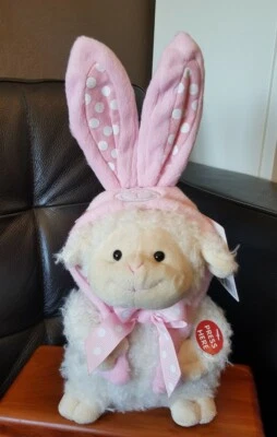 EASTER! See Video! New Leapin Lulu Lamb Plush Sings Peter Cottontail Cuddle Barn - Image 1 of 2