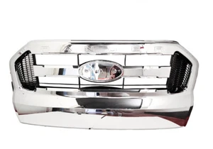 Rejilla del radiador delantero cromada/negra para Ford Ranger T64 2.2TD/T65 3.2TD 2015-2017 - Imagen 1 de 1
