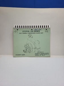 Garrett GTCP36 - 100 Series Gas Turbine Student Guide Training Manual 1981 - Picture 1 of 12