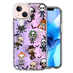 For Apple iPhone 12 Halloween Horror Characters Spider Webs Case - Picture 1 of 1