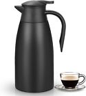 2L Thermal Carafe Jugs Double Walled Vacuum Insulated Beverages Tea Milk