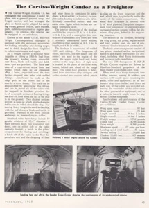 1935 Curtiss Condor Flugzeugbericht 04.10.2022k - Bild 1 von 1