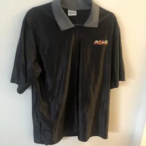 Stanley Desantis Shirt Mens XL Black Polo Comedy Central South Park Vtg 90s - Picture 1 of 5
