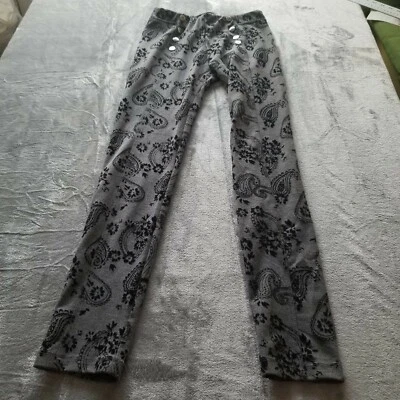 Leggings medianos Ashley by 26 International gris cachemir negros para mujer Foto 1 de 4