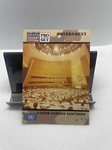 1991 United Nations Sanctions 99 Pro set tarjeta coleccionable Desert Storm TC CC - Imagen 1 de 2