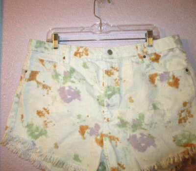 Wild Fable Highest Rise Denim Shorts Size 18 Cut Offs Jean Jorts Hippie Grunge - Image 1 of 4