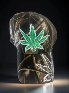 Camo Realtreee MJ Leaf Cap Hat - Picture 1 of 1