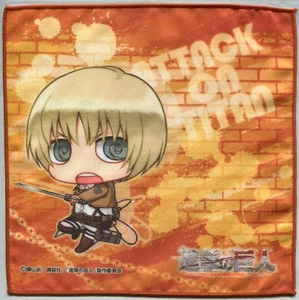 towel handkerchief Attack on Titan Shingeki no Kyojin anime Armin Arlart - Picture 1 of 2