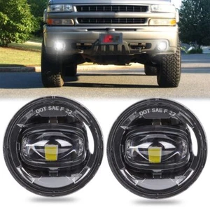 LED Fog Lights Lamps for 2001-2006 Chevy Suburban 1500 Tahoe Z71 Accessories - Picture 1 of 12