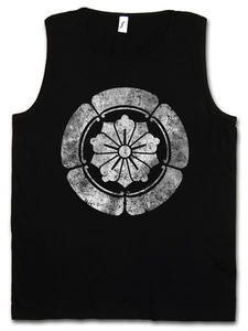 ARIMA CLAN MON TANK TOP GYM WESTE Shogun Samurai Ninja Flagge Schild Größen S - 5XL - Bild 1 von 2