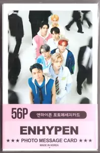 ENHYPEN Photo Message Card (56P Pack) K-POP E-2301 - Picture 1 of 4