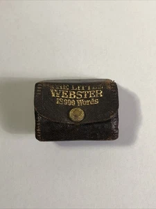 MINIATUR KLEINES 18000 WÖRTER KLEINES WEBSTER TASCHENWÖRTERBUCH - Bild 1 von 11