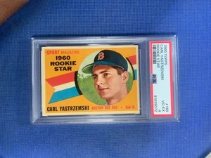 1960 Topps Sport Magazine Star Carl Yastrzemski #148 PSA 4 Rookie RC HOF - Picture 1 of 2