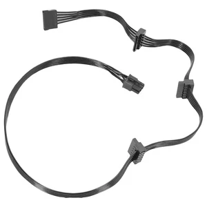PCIe 6-Pin 1 auf 4 SATA 15-Pin-Stromversorgungskabel für Focus+/ MK3/ FX/ 4815 - Afbeelding 1 van 7