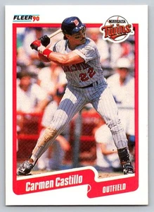 1990 Fleer #371 Carmen Castillo - Picture 1 of 2