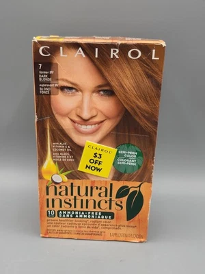 Clairol Natural Instincts Semi-Permeant Hair Color 7 Dark Blonde - Image 1 of 4