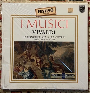 VIVALDI - I MUSICCI 3 LP BOX SET 12 CONCERTI OP. 9 LA CERTA NEW TORN SHRINK-WRAP - Picture 1 of 3
