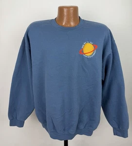 Linda Sudadera Sistema Solar Unisex Grande Bordada Planta Saturno Luna Te Amo - Imagen 1 de 13