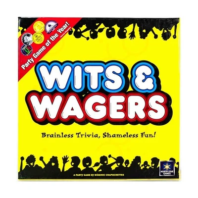 North Star Wits & Wagers Wits & Wagers (Edición 2007) ¡con paquete de expansión #1! En muy buen estado+/nm Foto 1 de 2