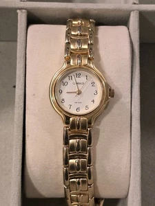 Carriage by Timex Damen Armbanduhr Gold/Silber Bicolor Quarz Analoguhr - Bild 1 von 5