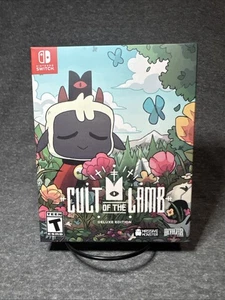 Cult of the Lamb Deluxe Edition (Nintendo Switch) CIB 14 - Imagen 1 de 12