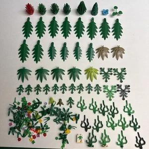 Lego - Grünzeug Pflanze Teile Bäume und Blätter Teile - über 140 Teile - - Bild 1 von 12