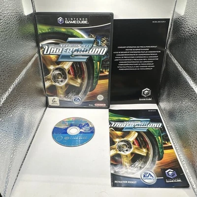 Need For Speed: Underground 2 • Nintendo GameCube + Manual (2004) PAL Car Racing - Image 1 of 4