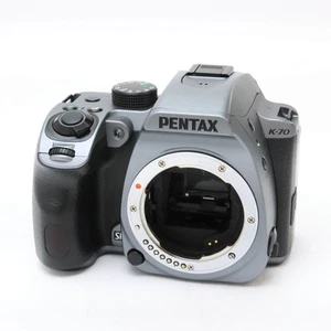 PENTAX K-70 Body Silky Silver Shutter Count 33654 - Picture 1 of 12