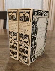 Plutarch's Lives Vol. 1 & 2 Translated by Sir Thomas North - Heritage Press 1941 - Picture 1 of 7