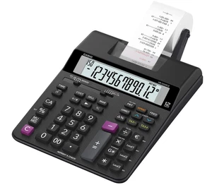 Rechner Casio Druckender Tischrechner HR-200RCE 12-stellig 2-Farbdruck - Bild 1 von 2