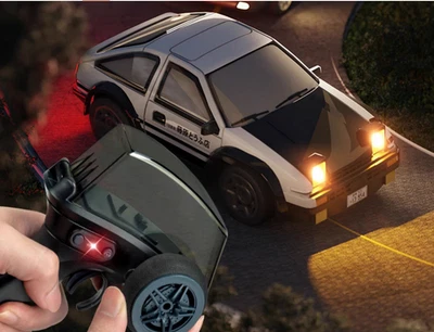 US 1:64 Pocket Car AE86 Mini RC Drift Remote Control Racing 2.4G High-Speed - Image 1 of 4