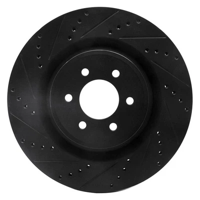 For Dodge Viper 03-17 Brake Rotor DFC Premium Drilled & Slotted Front Driver Foto 1 de 4