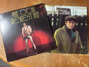 2 PHILO OCHS Albums LP's GREATEST HITS & Pleasures Of The Harbor VG - Picture 1 of 13