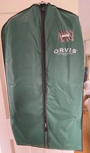 Orvis Mens Leather Jacket Medium - Picture 1 of 5