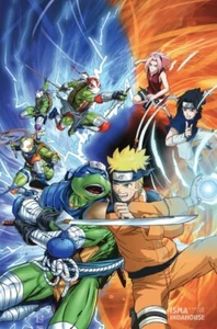 TEENAGE MUTANT NINJA TURTLES X NARUTO #1 RAYMOND GAY EXC VAR - Picture 1 of 1