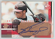2003 SP Authentic Chirography Ken Griffey Jr Autograph /100 Cincinnati Reds
