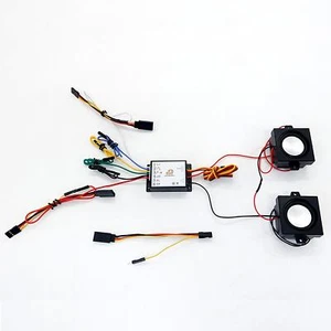 Sistema de sonido JDM con Sperker para excavadora hidráulica 1/12 1/14 RC accesorios de actualización - Imagen 1 de 3