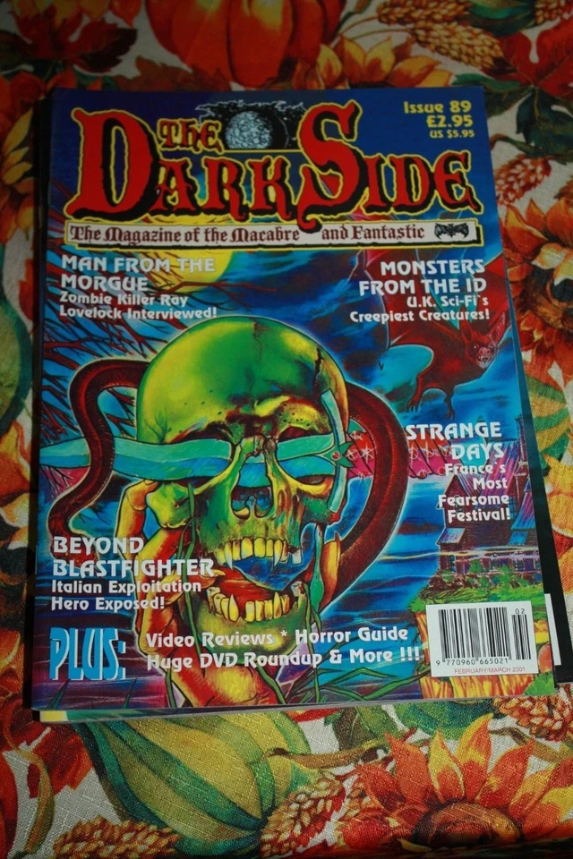 DARK SIDE MAGAZINE  #89 - NEAR MINT CONDITION!! BEGGED AND BOARDED!! - Image 1 of 1
