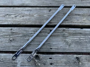 SUPER DELUXE SPRINGER FORK TRUSS RODS FOR 20" SCHWINN STINGRAY BICYCLE NEW - Picture 1 of 6