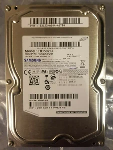 Samsung HD502IJ HD502IJ/C01 FW: 1AA01117 500GB SATA 3.5" HD PN 62123-A14A-A17BQ - Picture 1 of 3