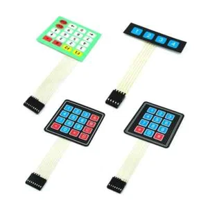 4 12 16 20 Tasten Membran Schalter Tastatur 1x4 3x4 4x4 4*5 Matrix Array Tastatur. - Bild 1 von 9