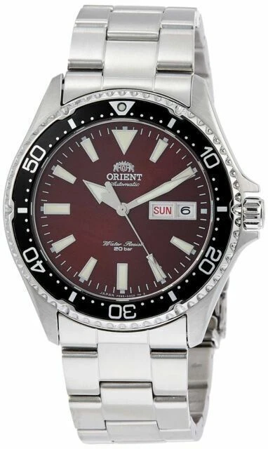 Orient Sports Diver Style Rn-aa0003r Red Men's Watch 2018 Japan