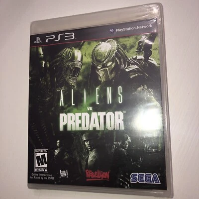 Alien vs. Predator (Sony PlayStation 3, 2010) PS3 New And Factory Sealed Rare - Image 1 of 4